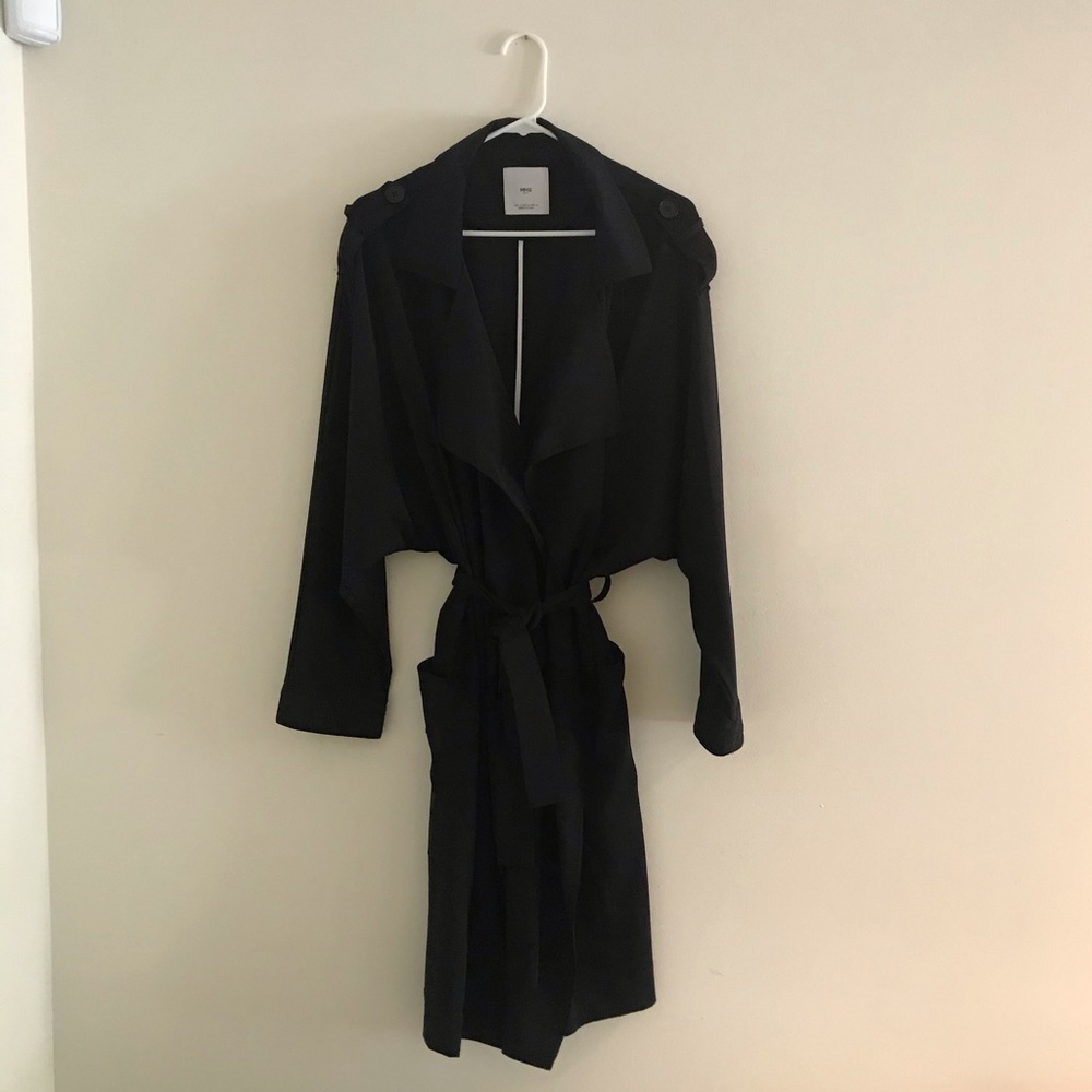 Mango oversized trench coat